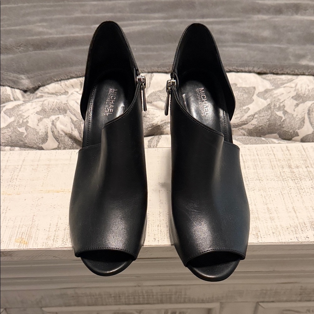 Michael Kors Black Heeled Boots